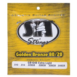 SIT GB1048 Extra Light 80/20 Bronze комплект струн, бронза